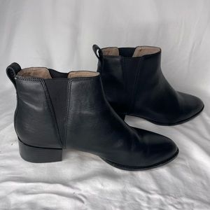 Madewell Black Leather Boots